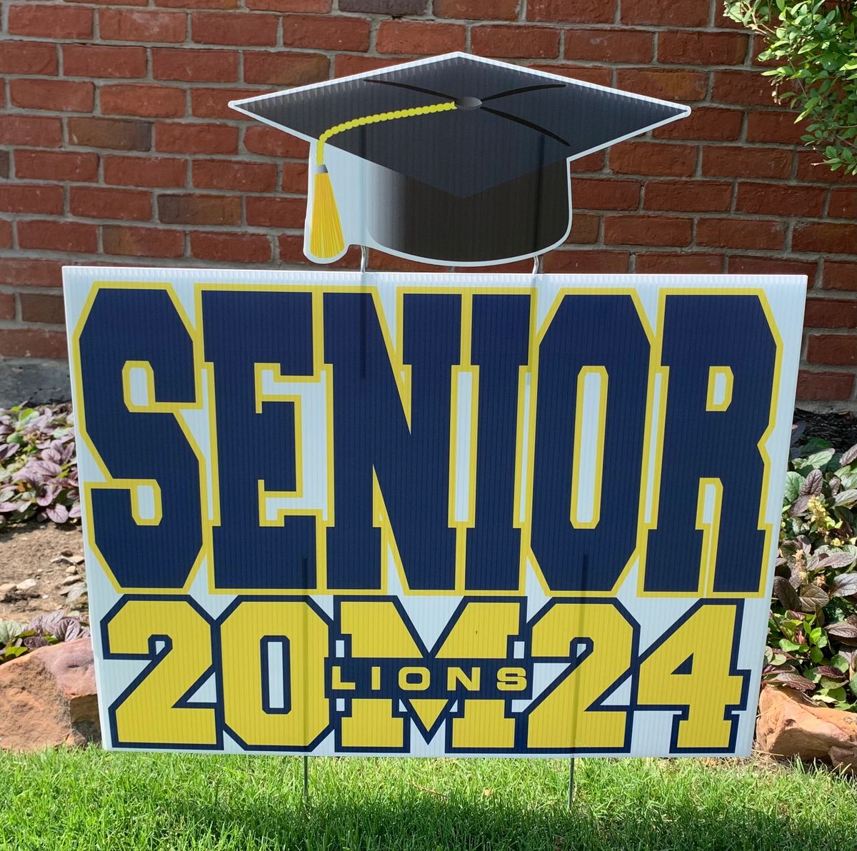 McKinney High Senior 2024 yard sign